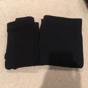 black leggings
